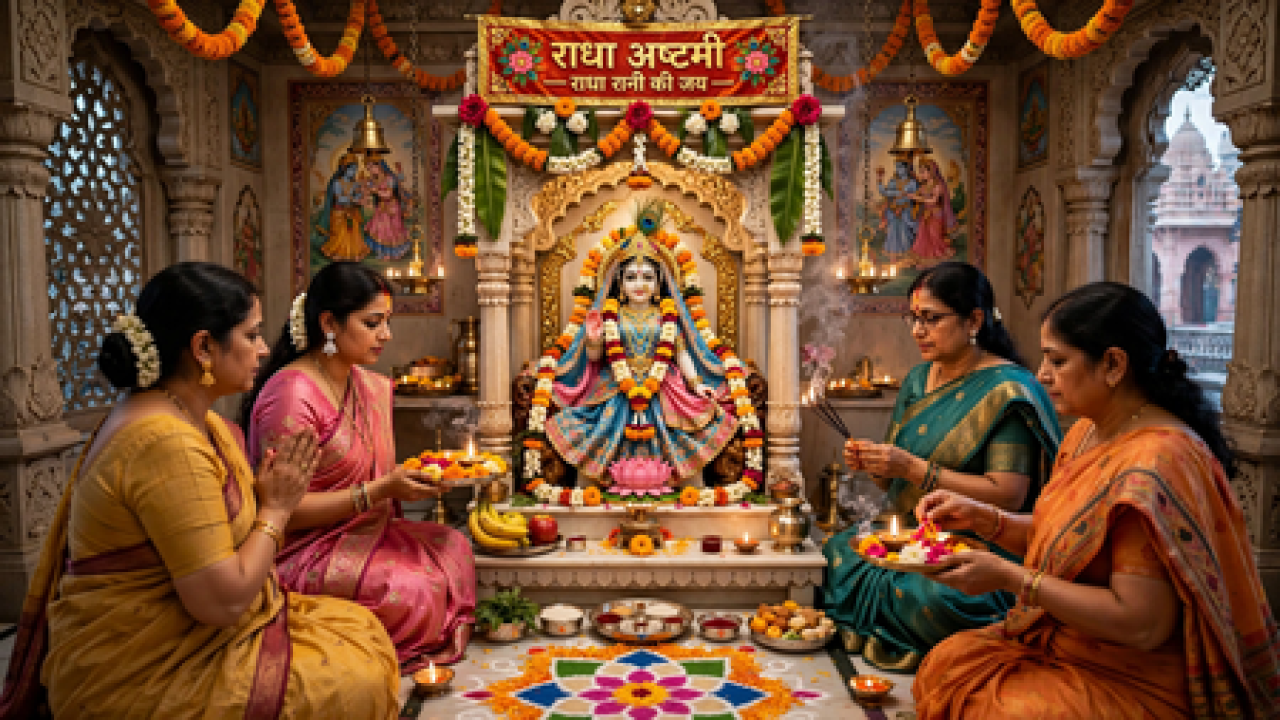 Radha Ashtami and Mahalaxmi Vrat to Be Observed on September 19