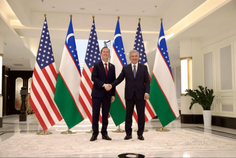 Strengthening Ties: US Ambassador and Uzbekistan President Reaffirm Commitment