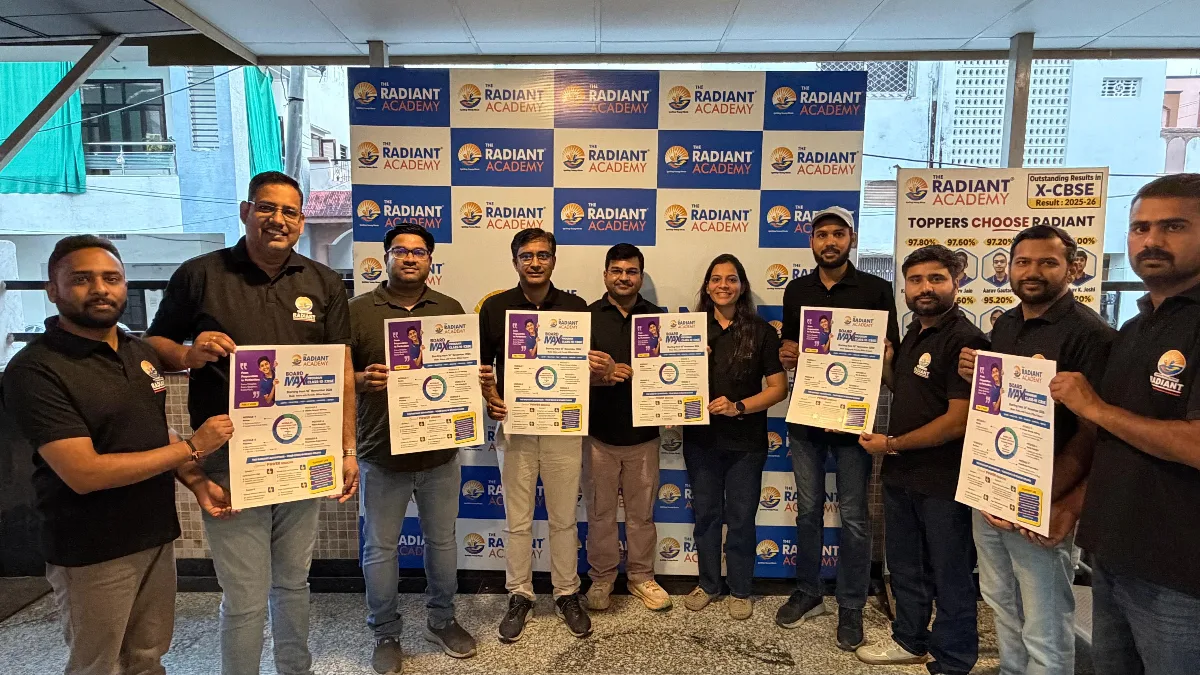 Radiant Academy Unveils Class 10 ‘Board Max Programme’ Poster, Sessions to Begin on November 16