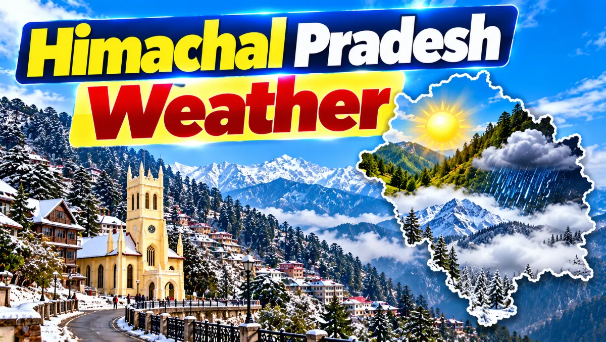 Himachal Pradesh Weather Update: Temperatures Drop Sharply, Yellow Alert for Storms in 4 Districts