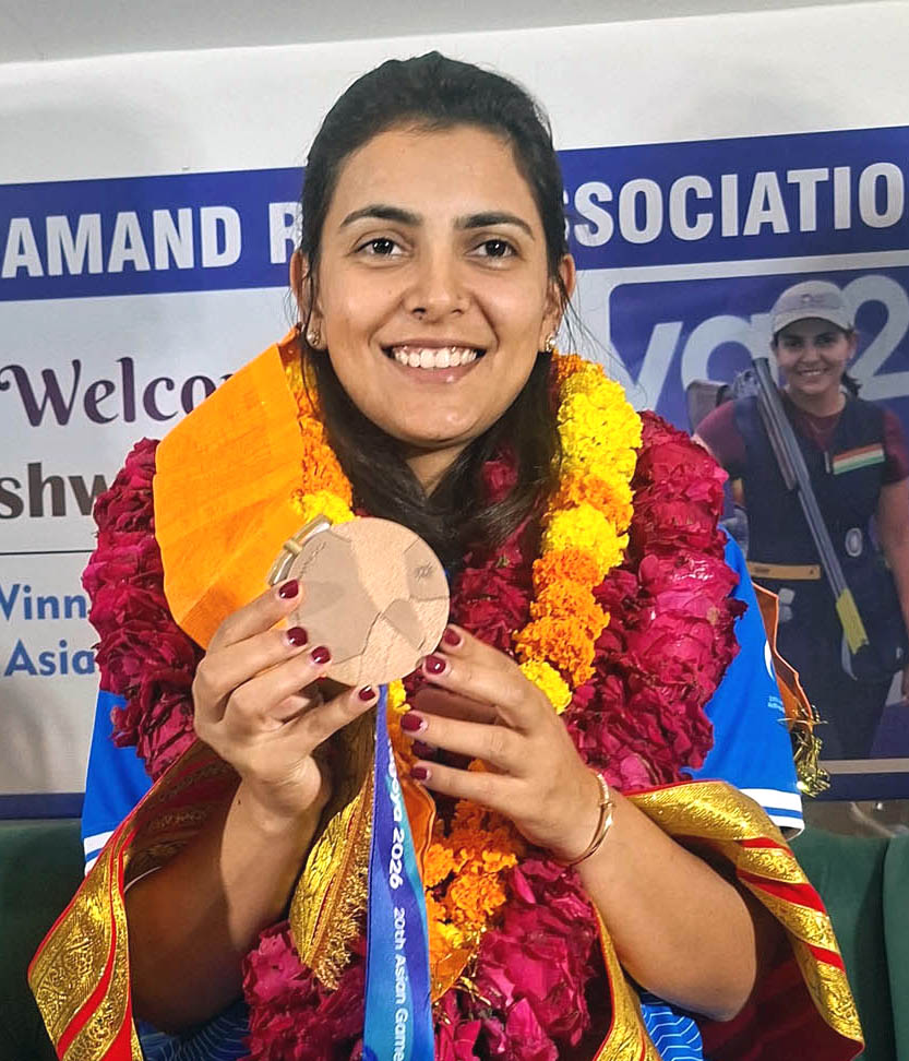 Udaipur Shooter Maheshwari Chauhan to Receive Mayo College Girls’ School Alumni Award 2026