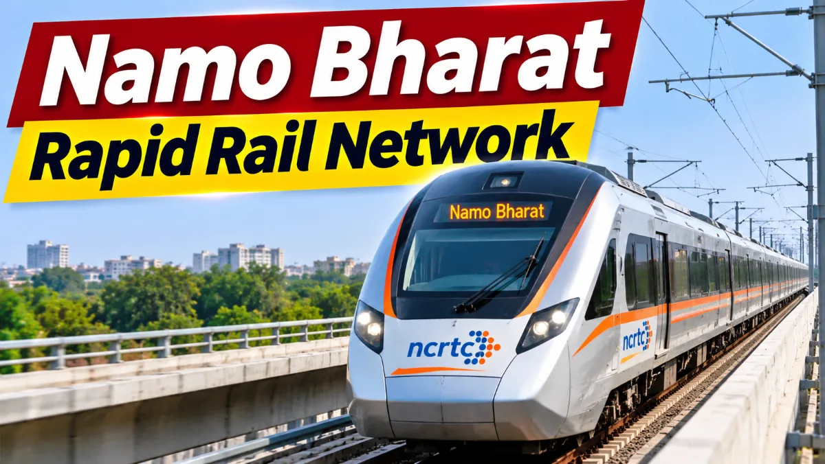 Namo Bharat Rapid Rail Network: 8 Corridors to Connect Delhi with Haryana, Uttar Pradesh and Rajasthan