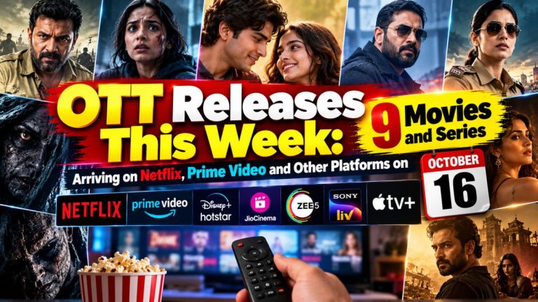 OTT Releases This Week: 9 Movies and Series Arriving on Netflix, Prime Video and Other Platforms on October 16