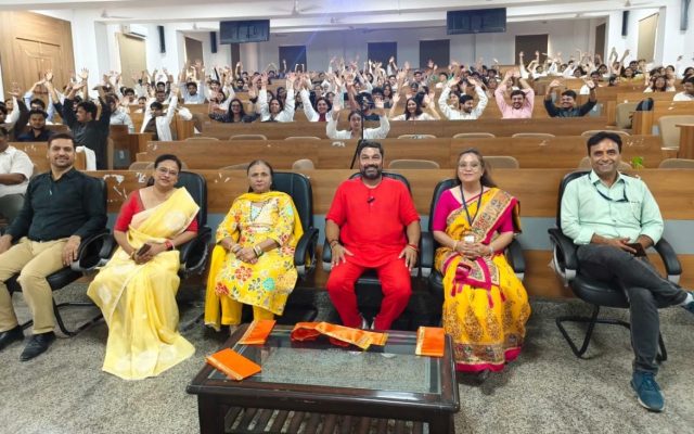 Yoga, Meditation and Pranayama Session Held at PIMS Udaipur