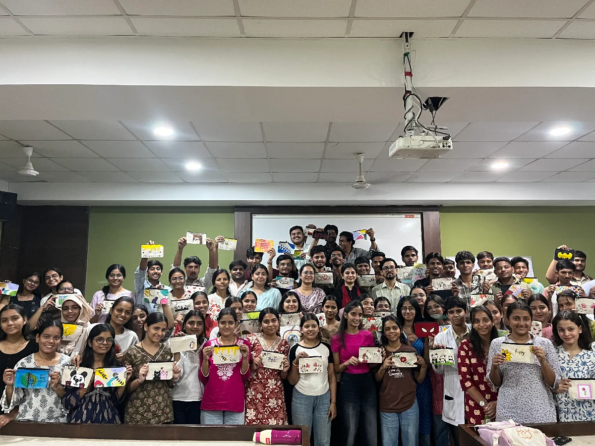 Pacific Institute of Physiotherapy Holds Two-Day Workshop on Stress Management Through Art and Craft