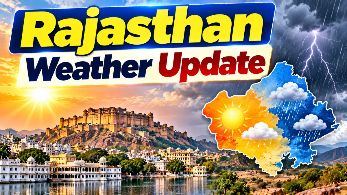 Rajasthan Weather Update: Cyclone Arnab Brings Rain, Hail and Strong Winds; Cold Conditions Increase Before Diwali