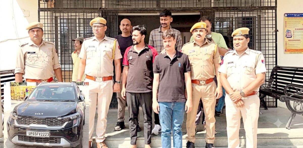 Udaipur Police Arrest Two Accused in ₹1.55 Crore Gold and Silver Robbery Case in Rajkot