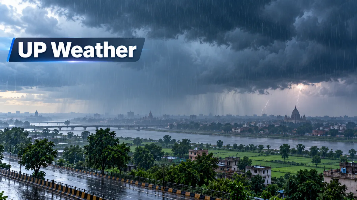 UP Weather Update: Rainfall to Ease from October 31; 24 Districts May Receive Showers
