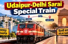 Udaipur-Delhi Sarai Special Train: 6 Trips Each Way From October 21 to November 26