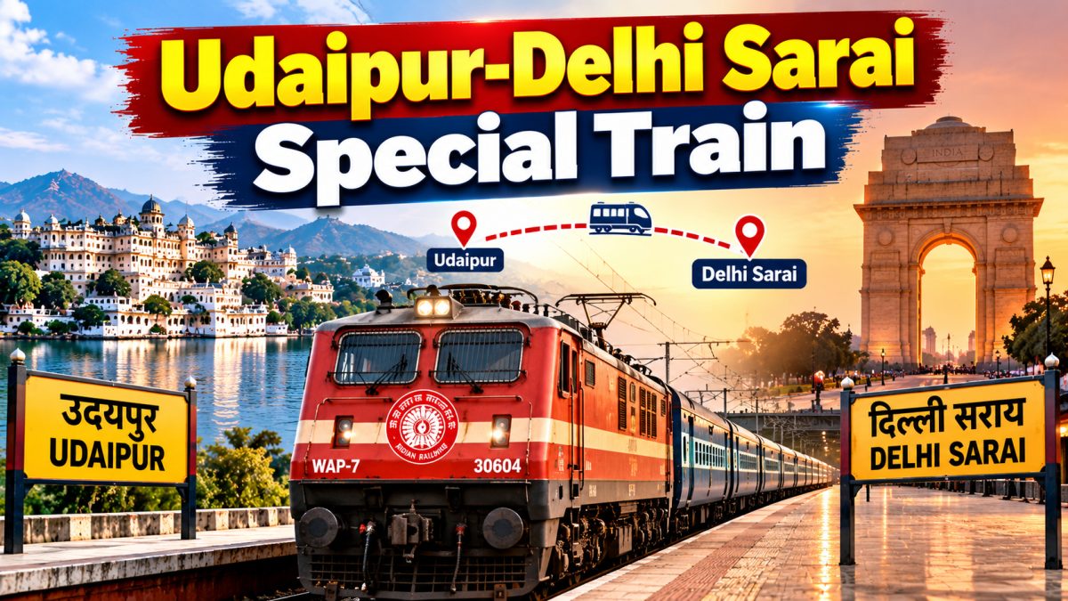 Udaipur–Delhi Sarai Special Train