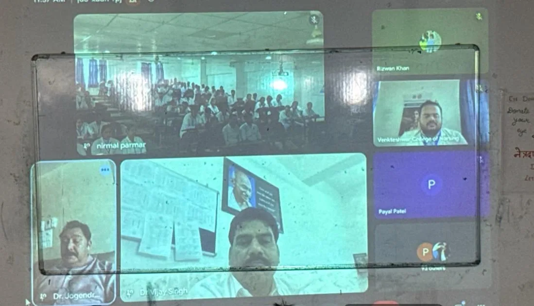 Venkateshwar College of Nursing Organises National Webinar on Telehealth and Virtual Nursing Care