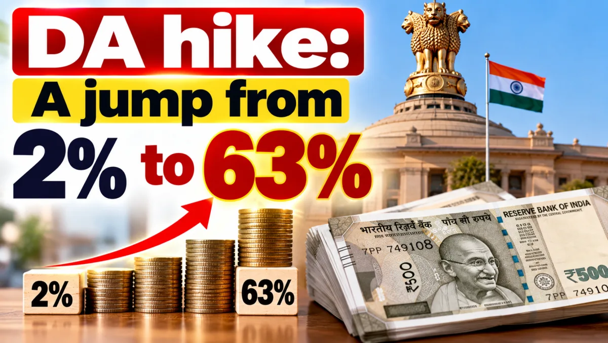 Central Government Announces 3% DA Hike for Employees