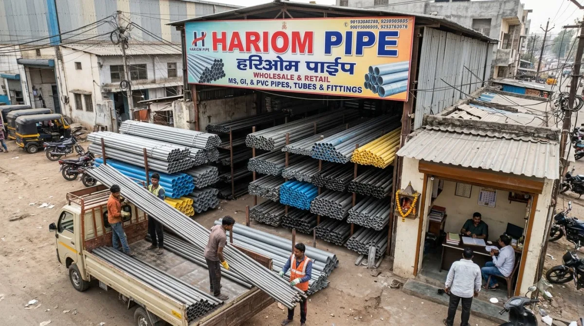 Hariom Pipe jumps on inking MoU with APEDB for Rs 700 crore steel plant