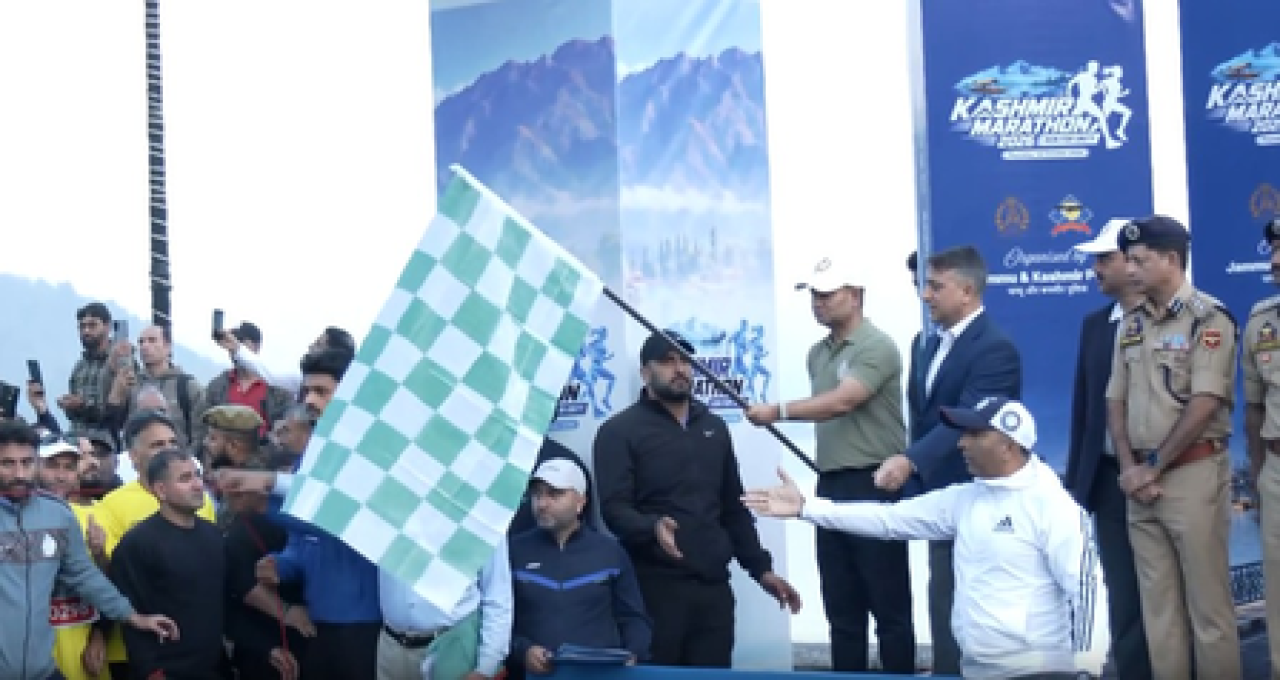 Kashmir Marathon 2026 Kicks Off in Srinagar