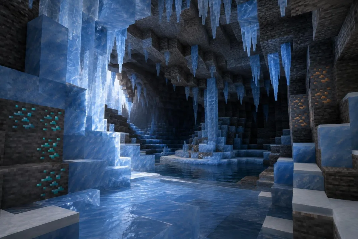 Minecraft’s Ice Caves Update Revives Mining with New Challenges and Rewards