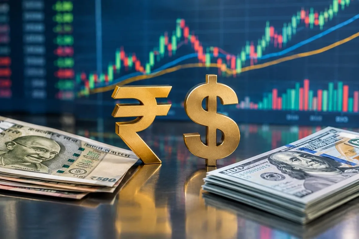 Rupee Gains 11 Paise to 95.17 Against Dollar After Fed Holds Rates