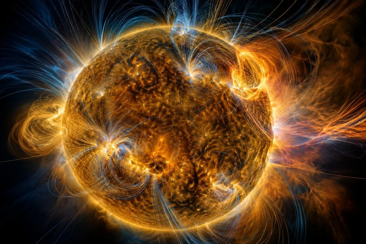 Scientists Create First 3D Map of the Sun’s Magnetic Field