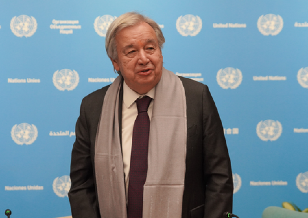 UN Chief Urges Permanent Ceasefire in Gaza Ahead of Attack Anniversary